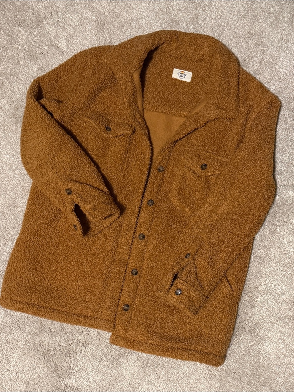 Marine Layer Boucle Sherpa Jacket XS